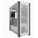 Corsair | Obudowa PC ze szkła hartowanego | 7000D AIRFLOW | Okno boczne | Biały | Full-Tower | Zasilacz w zestawie Nie | ATX