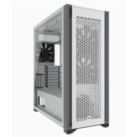 Corsair | Obudowa PC ze szkła hartowanego | 7000D AIRFLOW | Okno boczne | Biały | Full-Tower | Zasilacz w zestawie Nie | ATX