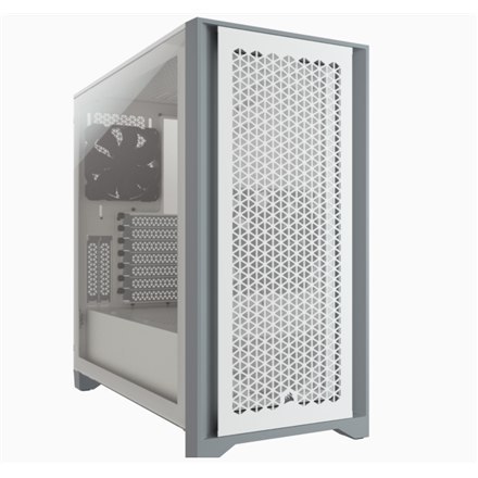Corsair | Obudowa komputerowa | 4000D | Okno boczne | Biały | ATX | Zasilacz w zestawie Nie | ATX