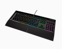 Corsair | Rubber Dome | K55 RGB PRO | Gaming Keyboard | Gaming Keyboard | RGB LED light | US | Wired | Black