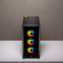 Corsair | Tempered Glass Mid-Tower ATX Case | iCUE 4000X RGB | Side window | Mid-Tower | Black | Power supply included No | ATX