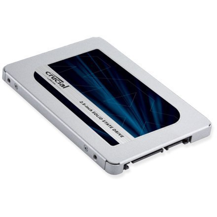 Crucial MX500 500 GB, interfejs SSD SATA, prędkość zapisu 510 MB/s, prędkość odczytu 560 MB/s