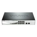 D-Link Web Smart DGS-1210-08P - switch - 8 ports - Managed - rack-mountable