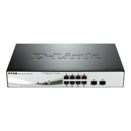 D-Link Web Smart DGS-1210-08P - switch - 8 ports - Managed - rack-mountable