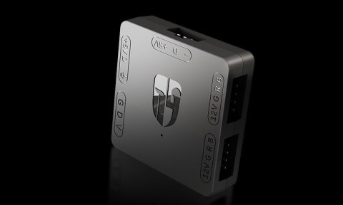 Deepcool | Konwerter RGB | Czarny | 45 x 45 x 12 mm