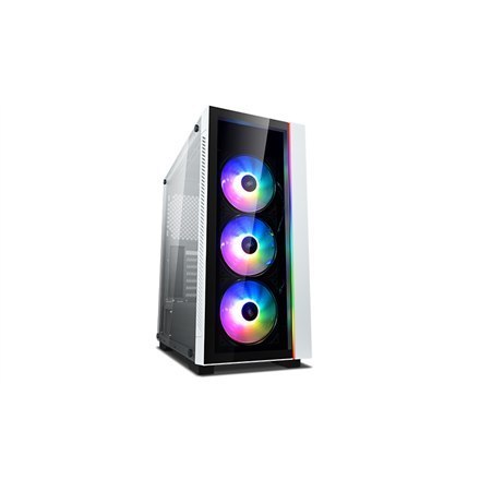 Deepcool | MATREXX 55 V3 ADD-RGB WH 3F | Biały | ATX | Zasilacz w zestawie Nie