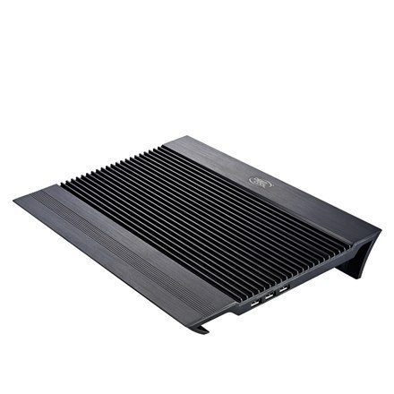 Deepcool | N8 black | Notebook cooler up to 17" | 380X278X55mm mm | 1244g g