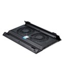 Deepcool | N8 black | Notebook cooler up to 17" | 380X278X55mm mm | 1244g g