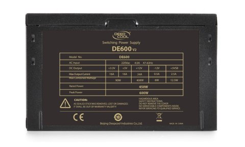 Deepcool | PSU | DE600 | W