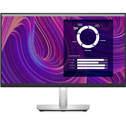 Dell | P2423D | 23,8 " | IPS | QHD | 2560 x 1440 | 16:9 | 5 ms | 300 cd/m² | Czarny | Porty HDMI w ilości 1 | 60 Hz