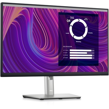 Dell | P2423D | 23,8 " | IPS | QHD | 2560 x 1440 | 16:9 | 5 ms | 300 cd/m² | Czarny | Porty HDMI w ilości 1 | 60 Hz