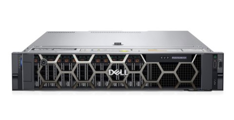 Dell | PowerEdge | R550 | Rack (2U) | Intel Xeon | 2 | Silver 4314 | 16C | 32T | 2,4 GHz | Bez RAM, bez HDD | Do 8 x 3,5" | Wnęk