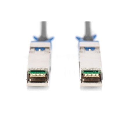 Digitus | Kabel DAC SFP28 | DN-81243 | Pobór mocy: 0,5 W; Zasilanie: +3,3 V napięcia zasilania; Zakres temperatur: 0 do +70 °C;