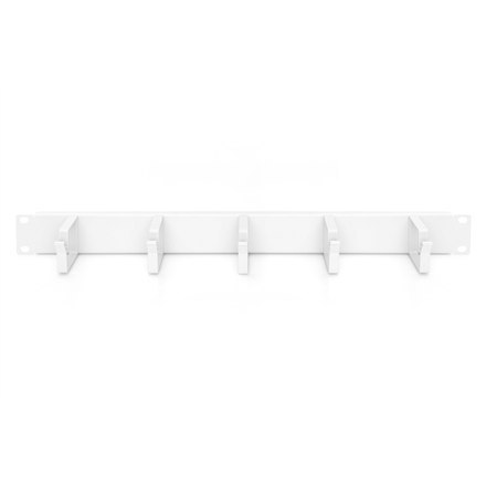 Digitus | Panel zarządzania kablami z pierścieniami kablowymi do szaf 483 mm (19"), 1U | DN-97601 | Szary