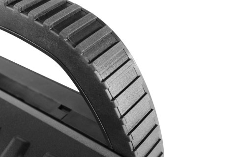 Digitus | Podnóżek | Ruch wahadłowy, maksymalne obciążenie 10 kg, ergonomiczna konstrukcja | Czarny | Czarny