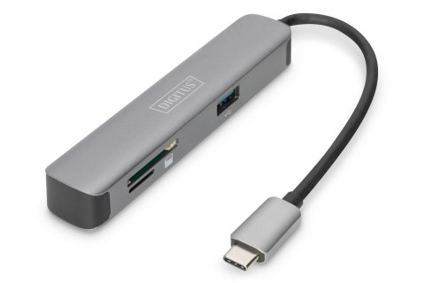 Digitus | USB-C Dock | DA-70891 | Dock | Porty Ethernet LAN (RJ-45) | Ilość portów VGA (D-Sub) | Ilość portów DisplayPorts | Ilo