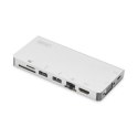 Digitus | USB-C Multiport Travel Dock | DA-70866 | Stacja dokująca | Porty Ethernet LAN (RJ-45) 1 | Porty VGA (D-Sub) 1 | Porty