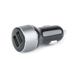 EnerGenie | EG-U2QC3-CAR-01 | 2-port USB car quick charger | 5 V | Car charger