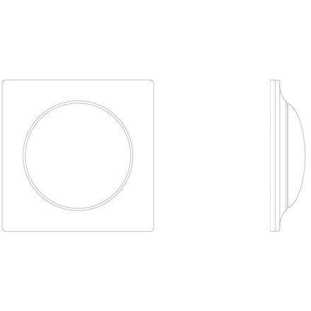 FIBARO Walli Controller, czarny, Z-Wave EU Fibaro | FGWCEU-201-8 | Walli Controller | czarny