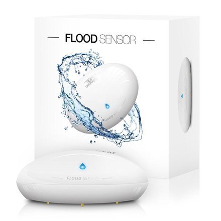 Fibaro | Flood Sensor | Z-Wave | Biały