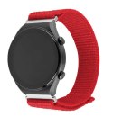 Fixed | Sporty Strap with Quick Release 20mm for Smartwatch | 160-210 mm | Red | Nylon