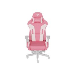 Fotel gamingowy Nitro 710 w kolorze białym z różowymi akcentami - Genesis, Gaming Chair