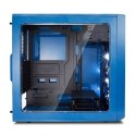 Fractal Design | Focus G | FD-CA-FOCUS-BU-W | Side window | Left side panel - Tempered Glass | Blue | ATX | Power supply include