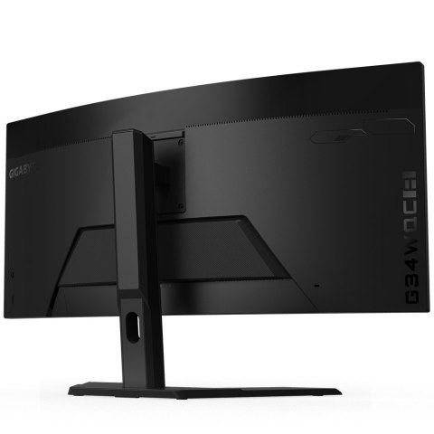 Gigabyte | G34WQC A | 34 " | VA | QHD | 3440 x 1440 pikseli | 21:9 | 1 ms | 350 cd/m² | Czarny | Porty HDMI w ilości 2 | 144 Hz