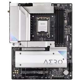 Gigabyte | Z790 AERO G 1.0 M/B | Rodzina procesorów Intel | Gniazdo procesora LGA1700 | DDR5 DIMM | Gniazda pamięci 4 | Obsługiw