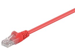 Goobay | CAT 5e | Kabel sieciowy | Skrętka nieekranowana (UTP) | Męski | RJ-45 | Męski | RJ-45 | Czerwony | 10 m