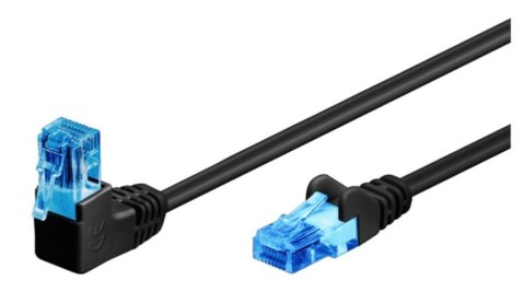 Goobay | CAT 6a | Patch cable | Unshielded twisted pair (UTP) | Male | RJ-45 | Male | RJ-45 | Black | 2 m