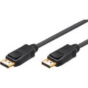 Goobay | Kabel DisplayPort | Męski | 20 pin DisplayPort | Męski | 20 pin DisplayPort | 3 m | Czarny