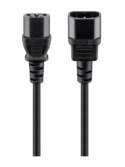 Goobay | Power extension cable | Power IEC 60320 C13 | Power IEC 60320 C14 | 5 m | Black