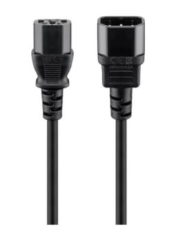 Goobay | Power extension cable | Power IEC 60320 C13 | Power IEC 60320 C14 | 5 m | Black