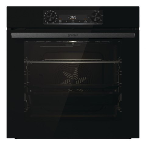 Gorenje | BOS6737E06FBG | Oven | 77 L | Multifunctional | EcoClean | Mechanical control | Steam function | Yes | Height 59.5 cm