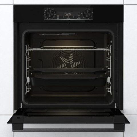 Gorenje | BOS6737E06FBG | Oven | 77 L | Multifunctional | EcoClean | Mechanical control | Steam function | Yes | Height 59.5 cm