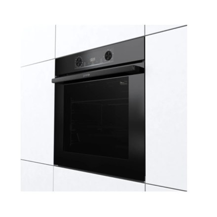 Gorenje | BOS6737E13BG | Piekarnik | 77 L | Wielofunkcyjny | EcoClean | Sterowanie mechaniczne | Funkcja pary | Tak | Wysokość 5
