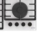 Gorenje | GTW642SYW | Hob | Gas on glass | Number of burners/cooking zones 4 | Rotary knobs | White