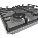 Gorenje | GW642ABX | Hob | Gas | Number of burners/cooking zones 4 | Rotary knobs | Stainless steel