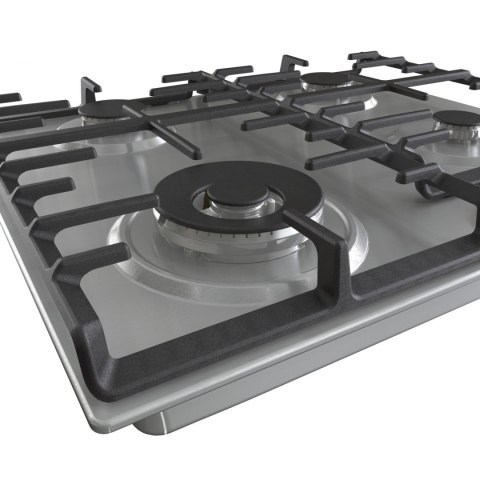 Gorenje | GW642ABX | Hob | Gas | Number of burners/cooking zones 4 | Rotary knobs | Stainless steel