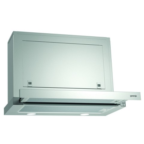 Gorenje | Hood | BHP623E8X | Energy efficiency class B | Telescopic | Width 60 cm | 610 m³/h | Mechanical control | Stainless st