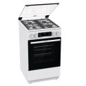 Gorenje Cooker GK5C61WF Hob type Gas Oven type Electric White Width 50 cm Depth 59.4 cm 62 L