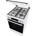Gorenje Cooker GK5C61WF Hob type Gas Oven type Electric White Width 50 cm Depth 59.4 cm 62 L
