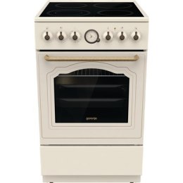 Gorenje | Kuchenka | GECS5B70CLI | Typ płyty Vitroceramic | Typ piekarnika Elektryczny | Beżowy | Szerokość 50 cm | Głębokość 59
