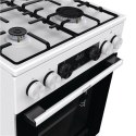 Gorenje | Kuchenka | GK5C41WH | Typ płyty gazowa | Typ piekarnika elektryczna | Biały | Szerokość 50 cm | Grillowanie | Głębokoś