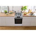 Gorenje | Kuchenka | GK5C41WH | Typ płyty gazowa | Typ piekarnika elektryczna | Biały | Szerokość 50 cm | Grillowanie | Głębokoś