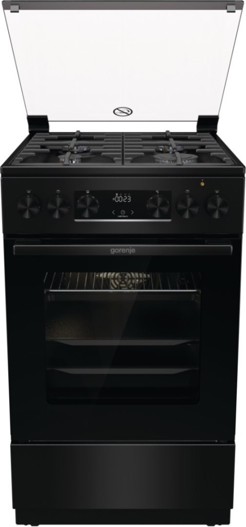 Gorenje | Kuchenka | MEKS5141B | Typ płyty gazowa | Typ piekarnika elektryczna | Czarna | Szerokość 50 cm | Głębokość 59,4 cm |