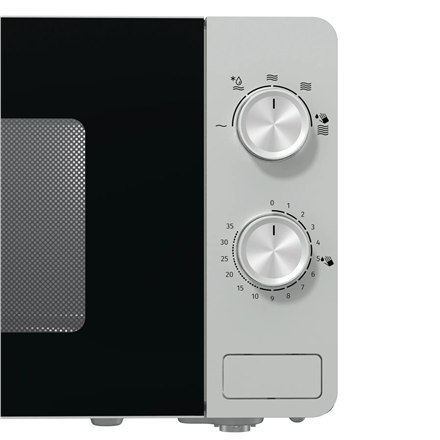 Gorenje | MO20E1S | Kuchenka mikrofalowa | Wolnostojąca | 20 L | 800 W | Srebrna