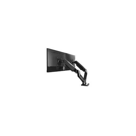 ICY BOX IB-MS304-T, Monitor stand with desk mounted base, for two screens, size up to 27'' Raidsonic