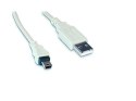 Kabel USB Cablexpert, Męski, 4 pin USB Typ A - Męski, Beżowy, Mini-USB Typ B, 0,9 m, Gwarancja 12 m-c.